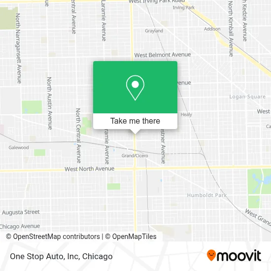 One Stop Auto, Inc map