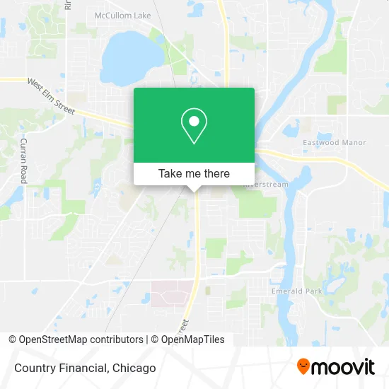 Country Financial map