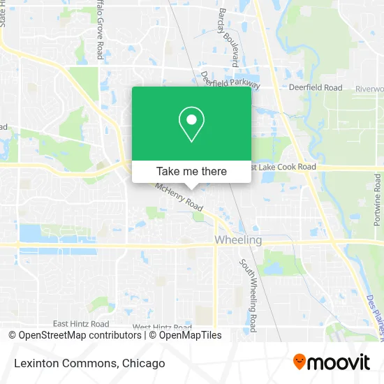 Lexinton Commons map