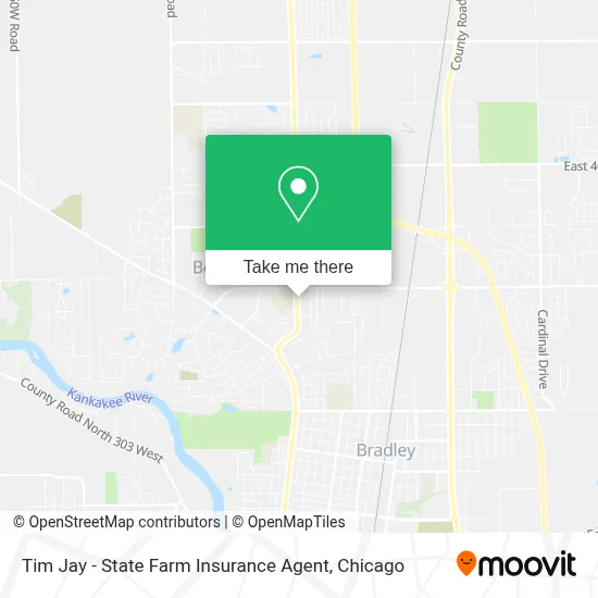 Tim Jay - State Farm Insurance Agent map