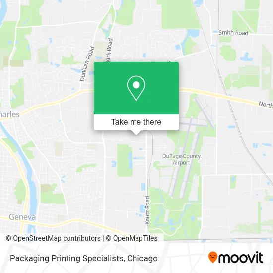 Packaging Printing Specialists map