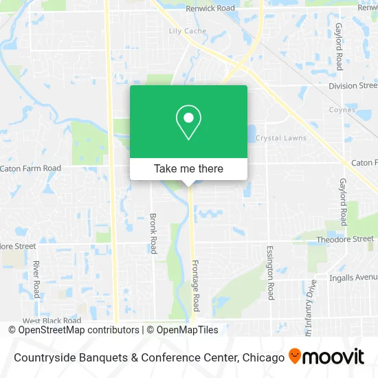 Countryside Banquets & Conference Center map