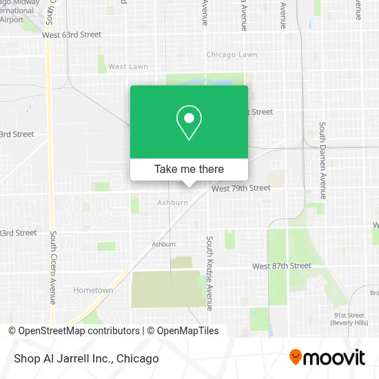 Shop Al Jarrell Inc. map