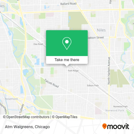 Atm Walgreens map
