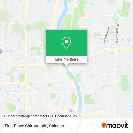 First Place Chiropractic map