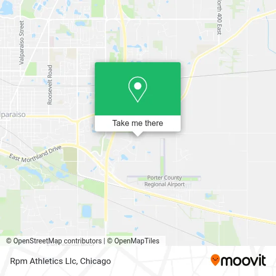 Rpm Athletics Llc map