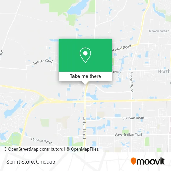 Sprint Store map