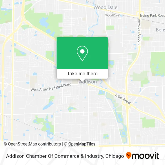 Addison Chamber Of Commerce & Industry map