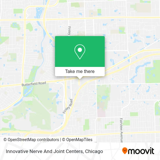 Innovative Nerve And Joint Centers map