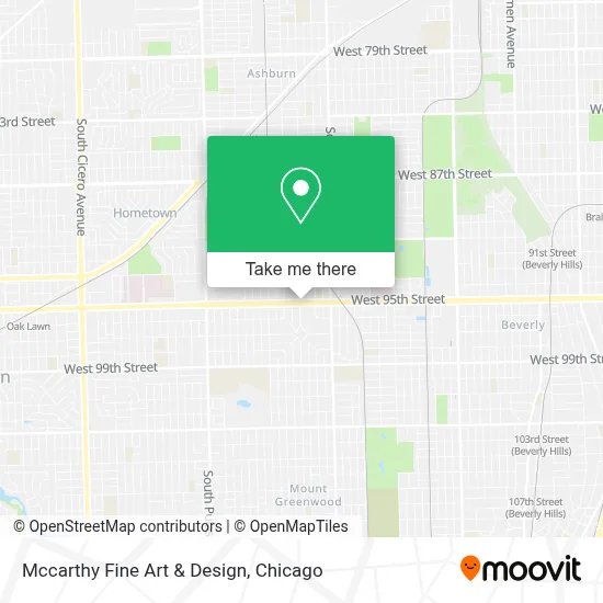 Mccarthy Fine Art & Design map