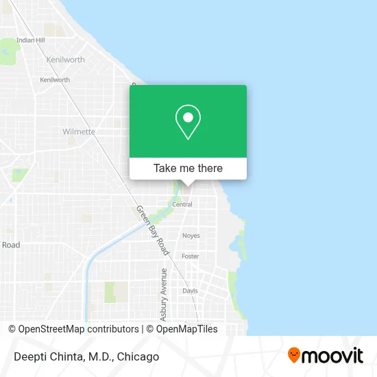 Deepti Chinta, M.D. map