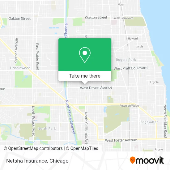 Netsha Insurance map