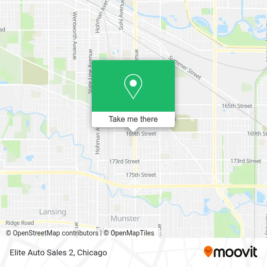 Elite Auto Sales 2 map