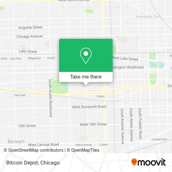 Bitcoin Depot map