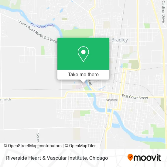 Riverside Heart & Vascular Institute map