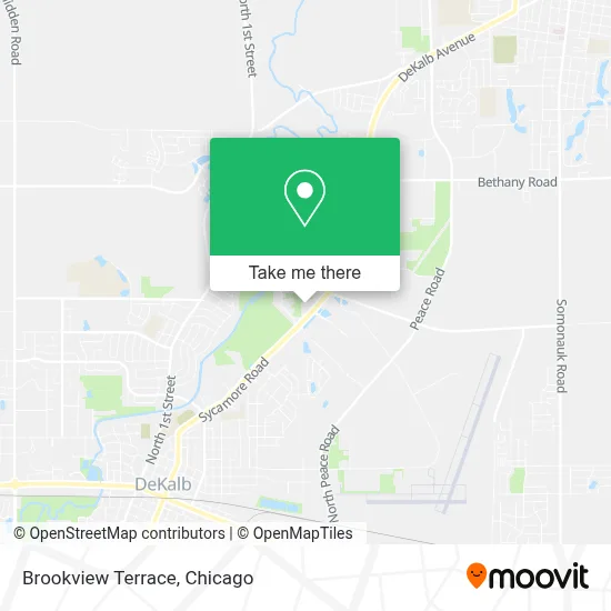Brookview Terrace map