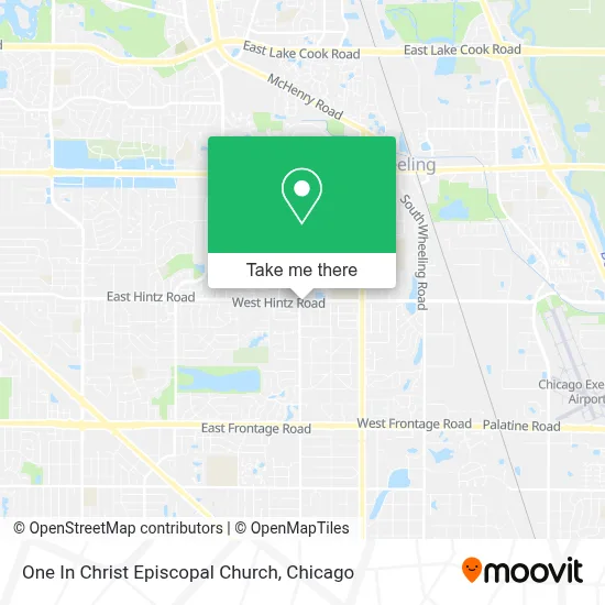 One In Christ Episcopal Church map