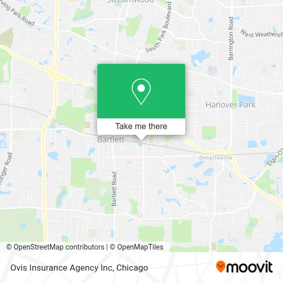 Ovis Insurance Agency Inc map