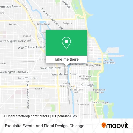 Exquisite Events And Floral Design map