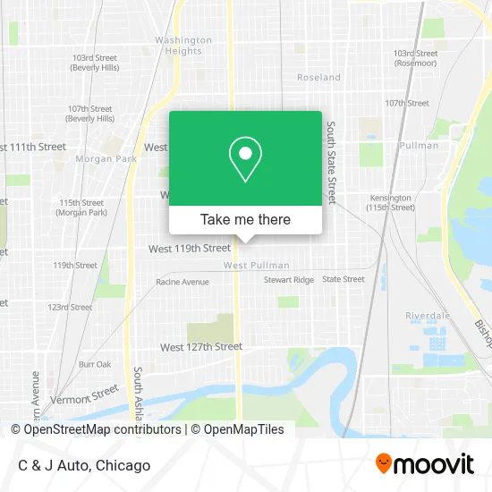 C & J Auto map