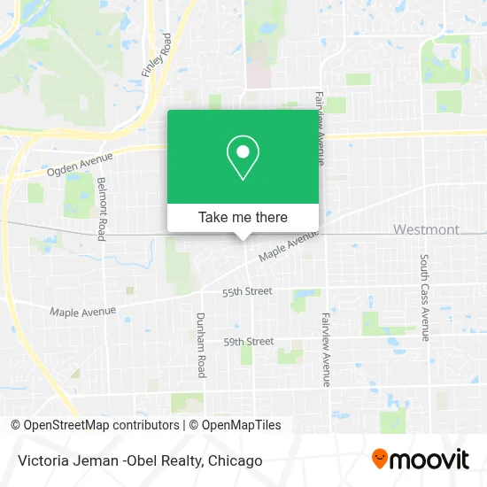 Victoria Jeman -Obel Realty map