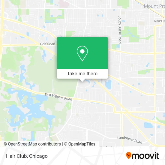 Hair Club map