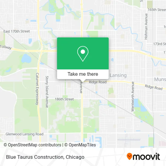 Blue Taurus Construction map