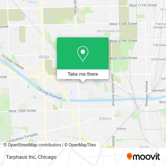 Tarphaus Inc map
