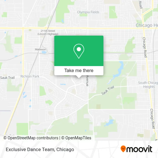 Exclusive Dance Team map