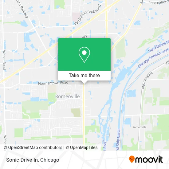 Sonic Drive-In map
