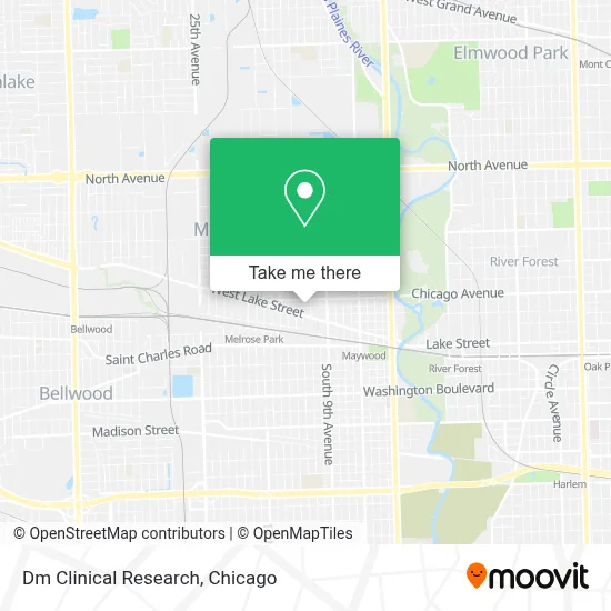 Dm Clinical Research map