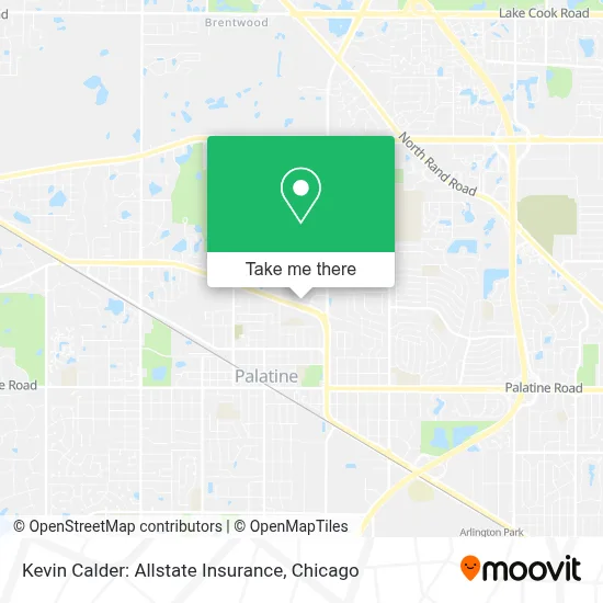 Kevin Calder: Allstate Insurance map