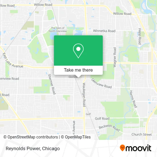 Reynolds Power map