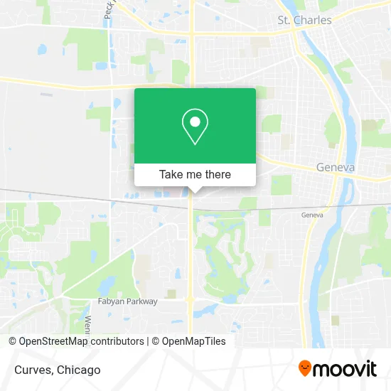 Curves map