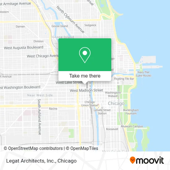 Legat Architects, Inc. map