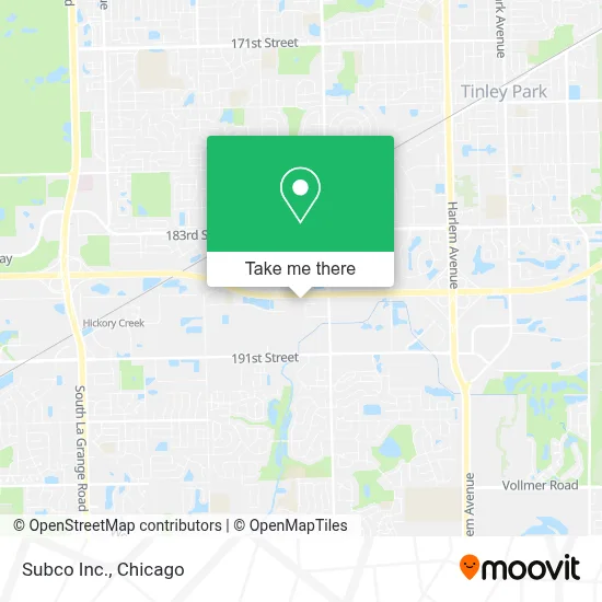 Subco Inc. map