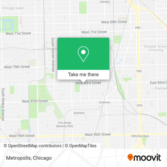 Metropolis map