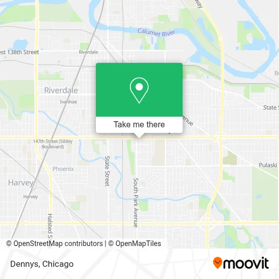 Dennys map