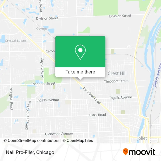 Nail Pro-Filer map