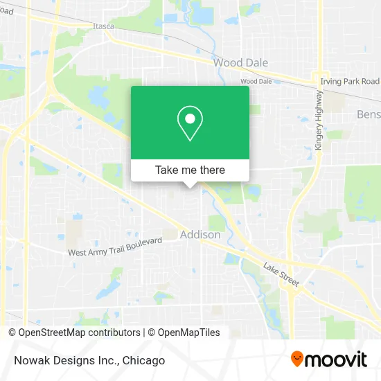 Nowak Designs Inc. map