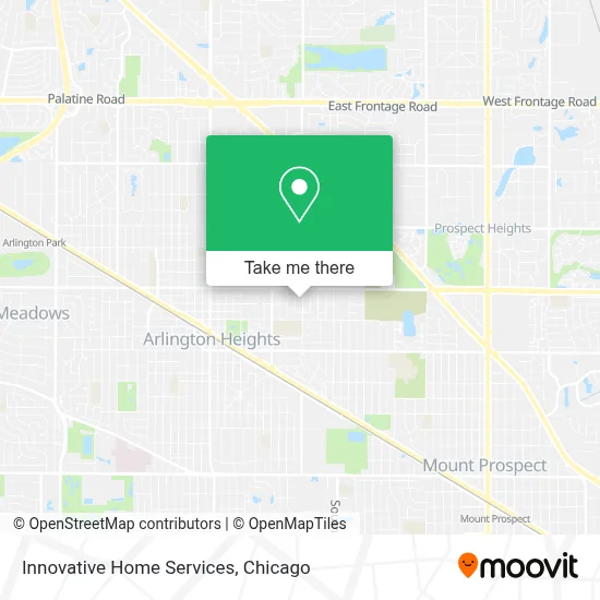 Innovative Home Services map