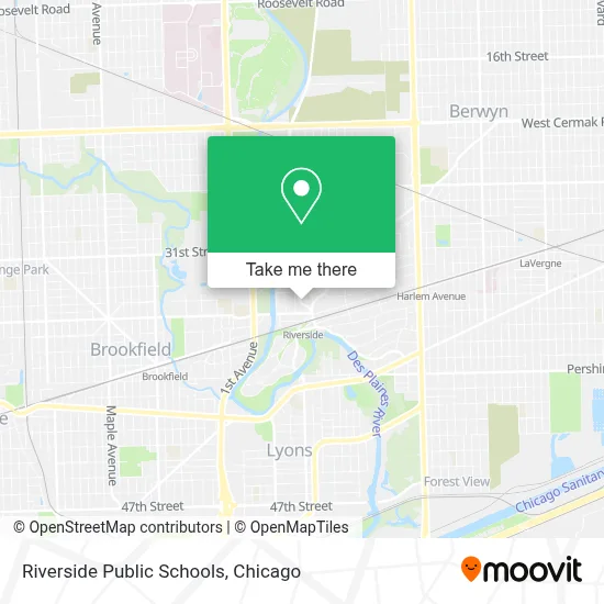 Riverside Public Schools map