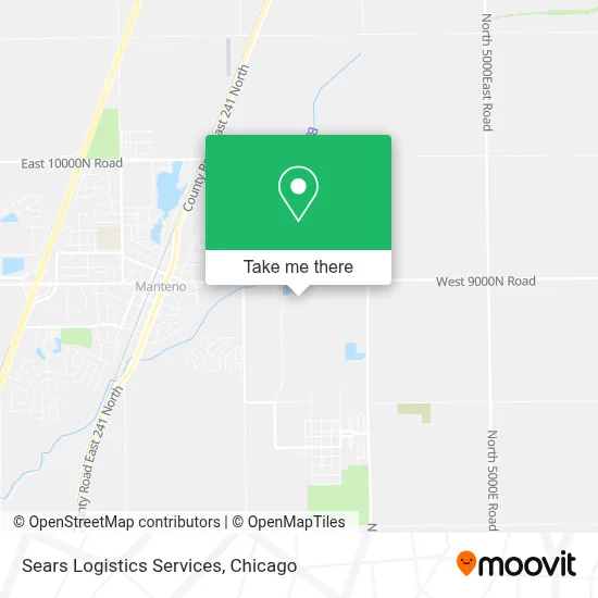 Sears Logistics Services map