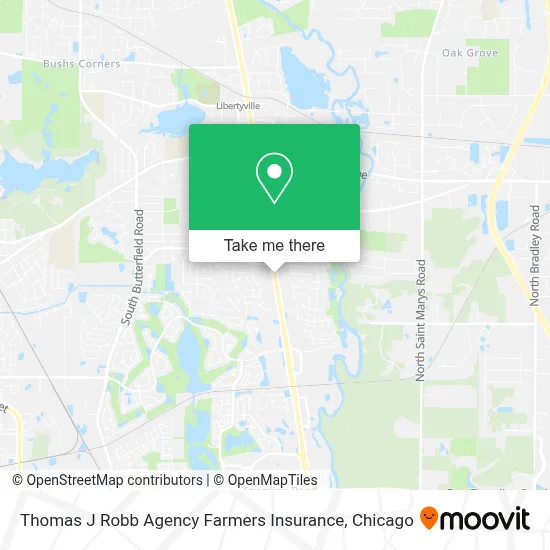 Thomas J Robb Agency Farmers Insurance map