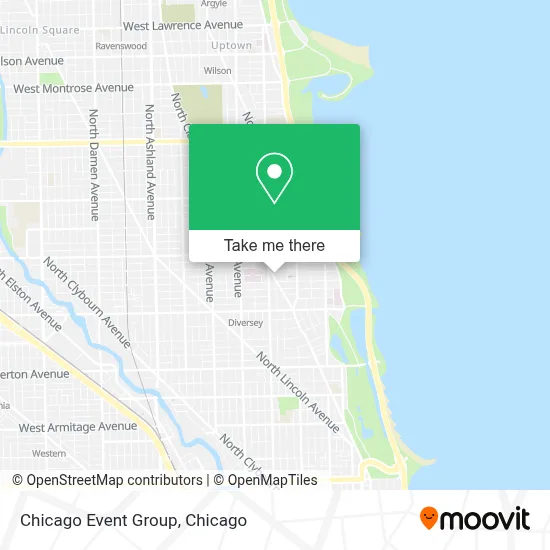 Chicago Event Group map