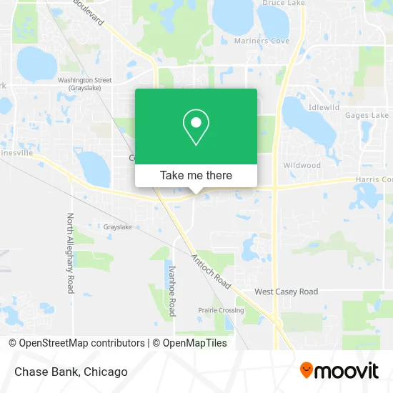Chase Bank map