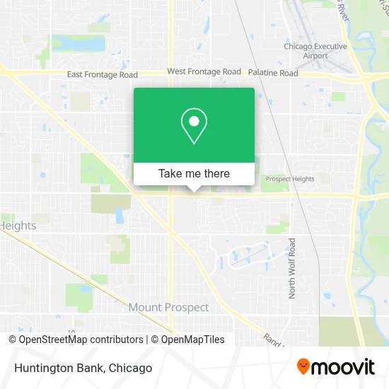 Huntington Bank map