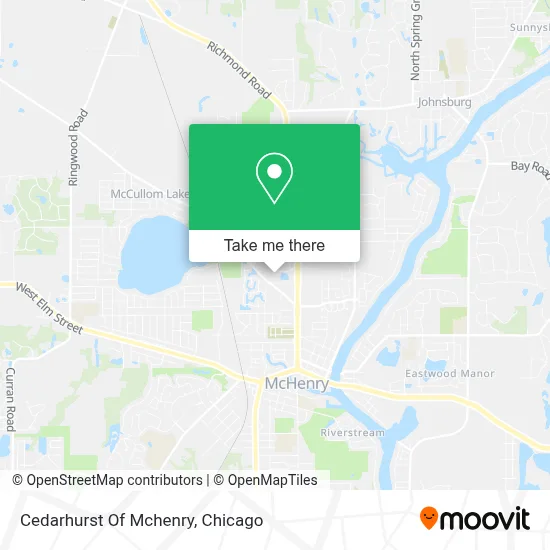 Cedarhurst Of Mchenry map