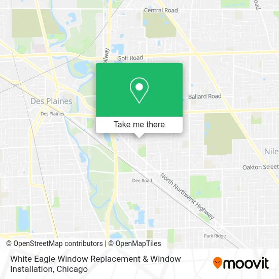 White Eagle Window Replacement & Window Installation map