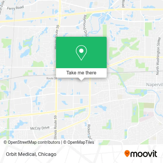 Orbit Medical map
